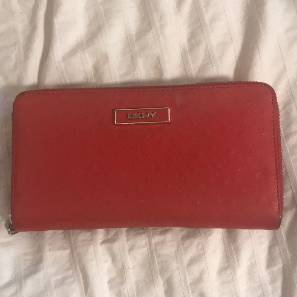 A DKNY leather wallet